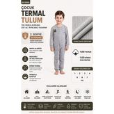 Oil Company Gri Unisex Çocuk Tulum - Ekru - 6 Yaş