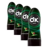 Okey Ginseng 4x200 ml Masaj Jeli