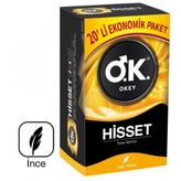 Okey İstediğini Seç Hisset 20li Prezervatif