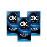 Okey Klasik Prezervatif 10'lu x3