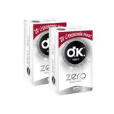 Okey Nirvana 20'li Prezervatif + Okey Zero 20'li Prezervatif Set