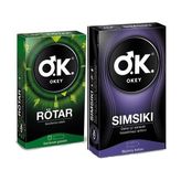 Okey Prezervatif Rötar 10 Lu + Sımsıkı 10 Lu
