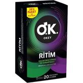 Okey Ritim Prezervatif 20'li - 1