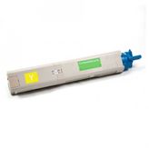 Oki C3300-43459345 Sarı Muadil Toner