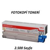 Oki C3300 / C3300N Orjinal Kırmızı Toneri
