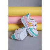 Oksit Ezra Air Kalın Taban Bantlı Bebek Çocuk Sneaker - Mint