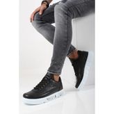 Oksit Jack 997 Erkek Sneaker - Siyah - Beyaz