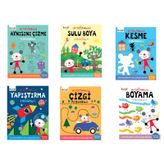 Okul Oncesi Etkinlik Seti - Arty Mouse 6 Kitap