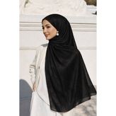 Olcay Yoryo İpek Abiye Şal SİYAH 103