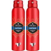 Old Spice Captain 2x150 ml Sprey Deodorant