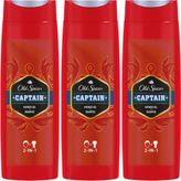 Old Spice Captain 3x400 ml Duş Jeli