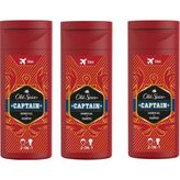 Old Spice Captain 3x50 ml Duş Jeli