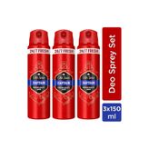 Old Spice Captain Erkek Sprey Deodorant 150 ml x3
