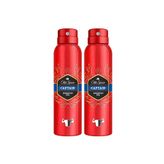 Old Spice Deodorant Captain Black & White X2 Adet