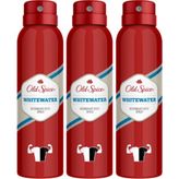 Old Spice Whitewater 3x150 ml Sprey Deodorant