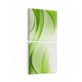 Olla 10156K2D Abstract Görsel Kare 2 Parça Dikey 30x65 cm Kanvas Tablo
