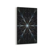 Olla 10383DD Abstract Görsel Dikey Dar 30x60 cm Kanvas Tablo