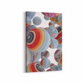Olla 10392D Abstract Görsel Dikey 20x30 cm Kanvas Tablo