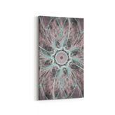 Olla 10408DD Abstract Görsel Dikey Dar 30x60 cm Kanvas Tablo