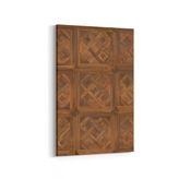 Olla 11984D Ahşap Desen Görseli Dikey 20x30 cm Kanvas Tablo