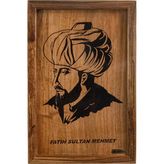 Oltu Taşı Işlemeli Fatih Sultan Mehmet Tablo