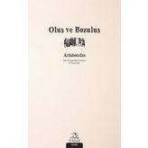 Oluş ve Bozuluş - Aristoteles