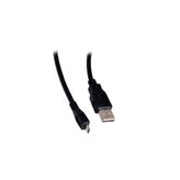 OMAC 1 Metre Siyah Micro Usb Şarj Kablosu