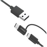 Omars İkisi Bir Arada Type-C Micro USB Şarj ve 1.2 mt Data Kablosu