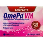 Omepa VM Omega 3 Multivitamin Multimineral 60 Kapsül