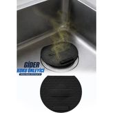 Omilife Lavabo Kötü Koku Giderici Önleyici Silikon Mat Sızdırmaz Lavabo Tıkacı Lavabo Tıpası Evye Kapağı SİYAH