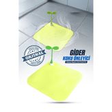 omilife Sarı Dekoratif Lavabo Gider Kapatıcı Silikon Koku Önleyici Banyo Küvet Gider Tıkacı