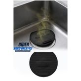 omilife Siyah Evye Kapağı Lavabo Kötü Koku Giderici Önleyici Silikon Mat Sızdırmaz Lavabo Tıkacı Lavabo Tıpa
