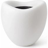 Omnipazar SO-LALE02 Lale Saksı Dekoratif Modern Plastik Iç Kovalı 25 Lt No:2 - Beyaz