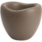 Omnipazar So-Lle Lale Saksı Dekoratif Modern Plastik Iç Kovalı 52 Litre - Mocha