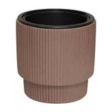 Omnipazar So-Vgs2 Vega Modern Plastik Saksı Takımı Iç Kovalı 20 Litre No:2 - Mocha