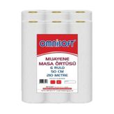 Omnisoft Extra Muayene Masa Örtüsü 50 Cm 6 Rulo 210 Mt