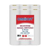 Omnisoft Extra Muayene Masa Örtüsü 50 CM x 210 M 6 Rulo