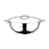 Oms 2006 Silver Çelik 30x10 cm Basık Tencere