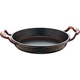 Oms Döküm Granit Sahan 18 cm. - Siyah