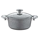 OMS Granit Gri 30 cm Derin Tencere