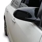 Omsa Opel Corsa E Yarasa Batman Piano Siyah Abs 2014-2019 Arası Ayna Kapağı