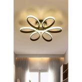 Ömür Avize Ella Modern 6 Lı siyah 45lik Ledli Avize