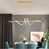 Ömür Avize Peri Modern Tasarım Ledli Sarkıt Avize - Gold