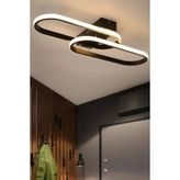 Ömür Avize Solis Modern Ledli Ikili Avize - 1 - Beyaz