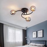 Ömür Avize Theia Modern 3lü Camlı Avize - 1 - Beyaz