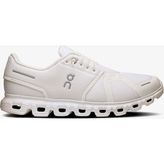 On Cloud 6 Unisex White Sneakers - Beyaz