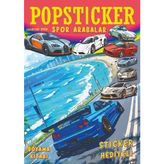 ÖNÇ - PRİME Spor Arabalar Boyama Kitabı Popsticker