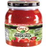 Öncü 1600 gr Domates Biber Karışık Salça