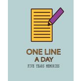 One Line A Day: Five Year Memory Journal