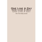 One Line A Day: One-Year Daily Journal